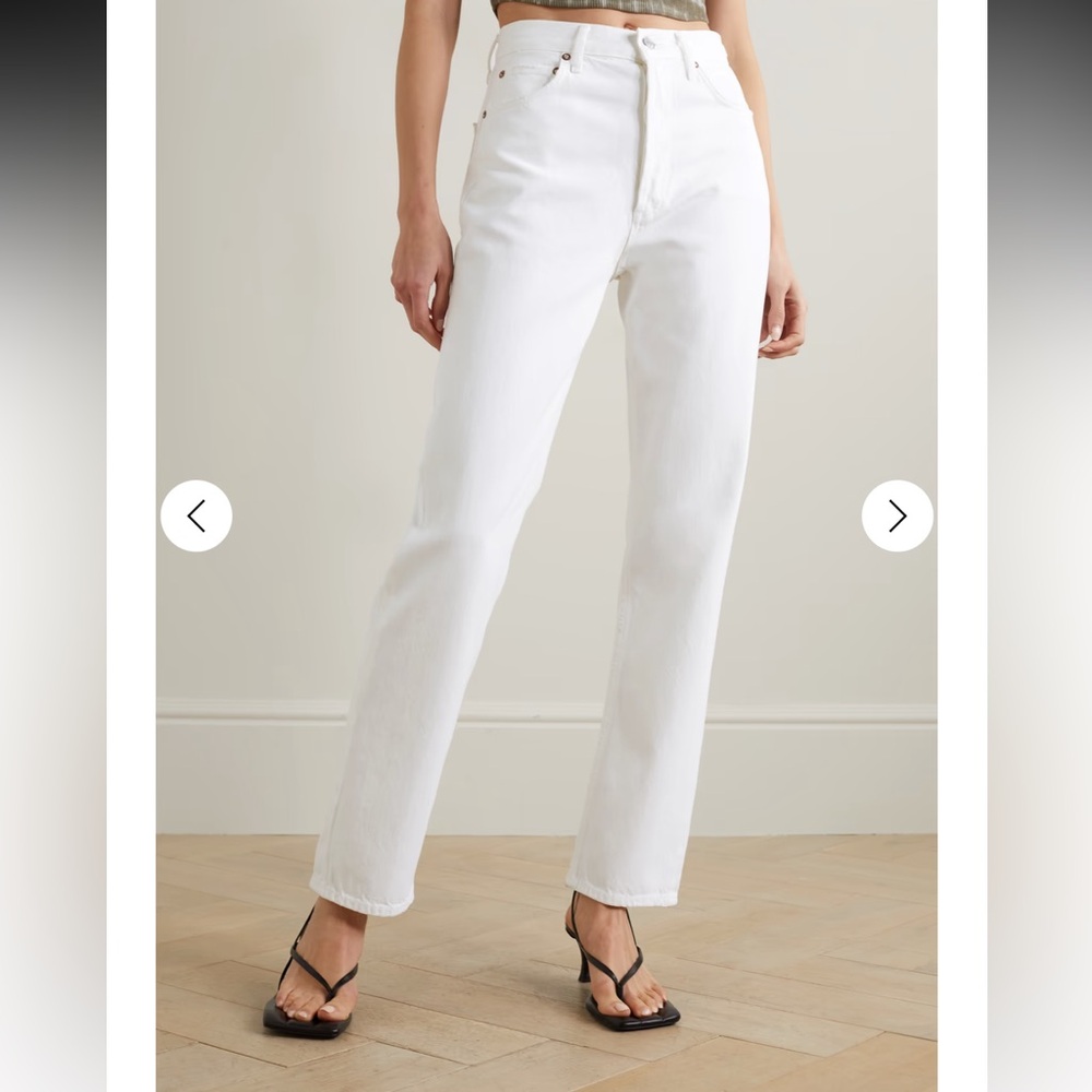 Agolde 90’s Pinch Waist in Porcelain